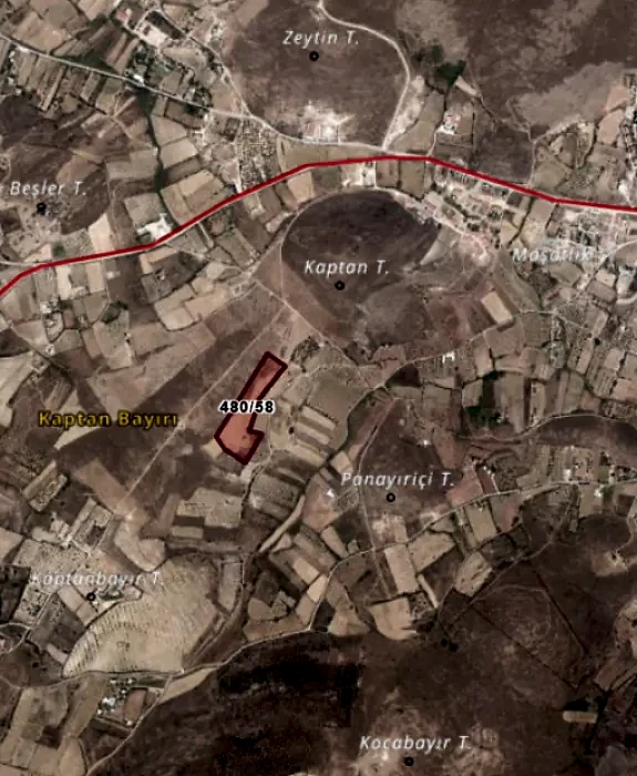 Çanakkale Bozcaada'da 18.380 m2 Yerleşim Yeri Yakını Satılık Tarla