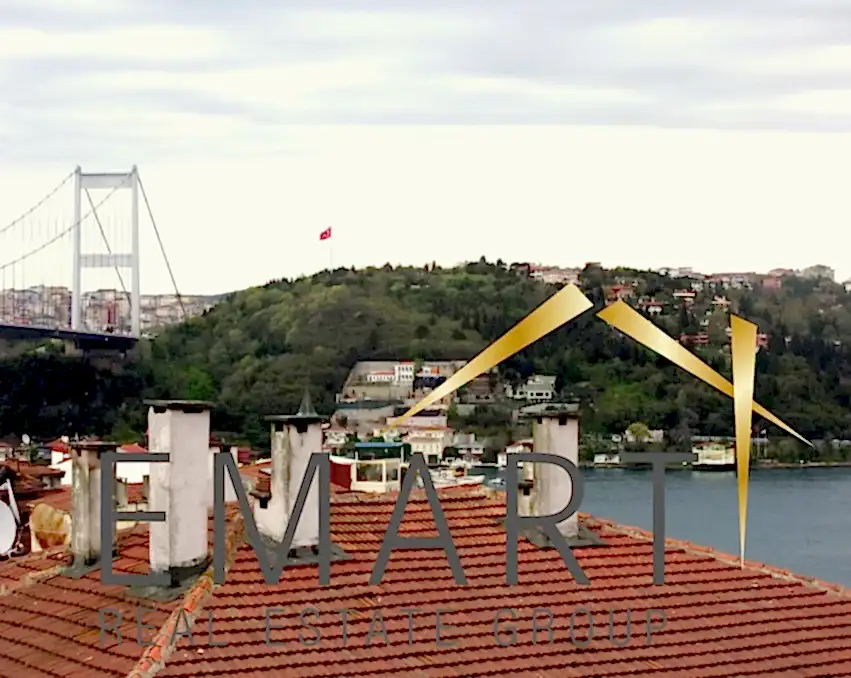 Rumelihisarı'nda Boğaz Manzaralı Satılık Villa, 250m2